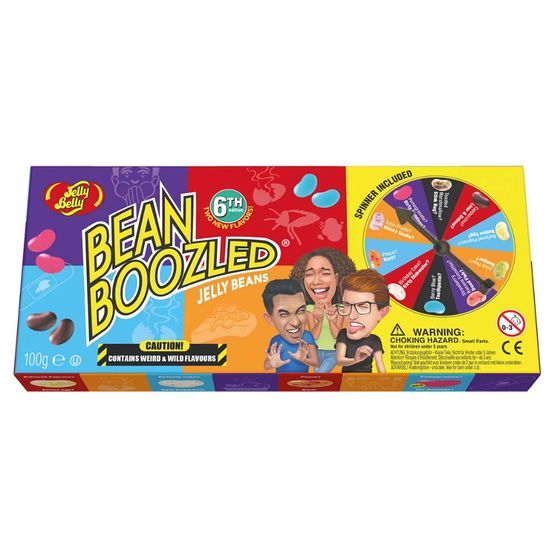 Конфеты Jelly Belly Bean Boozled Бин Бузлд с Рулеткой 6-ая версия 100г (Таиланд)