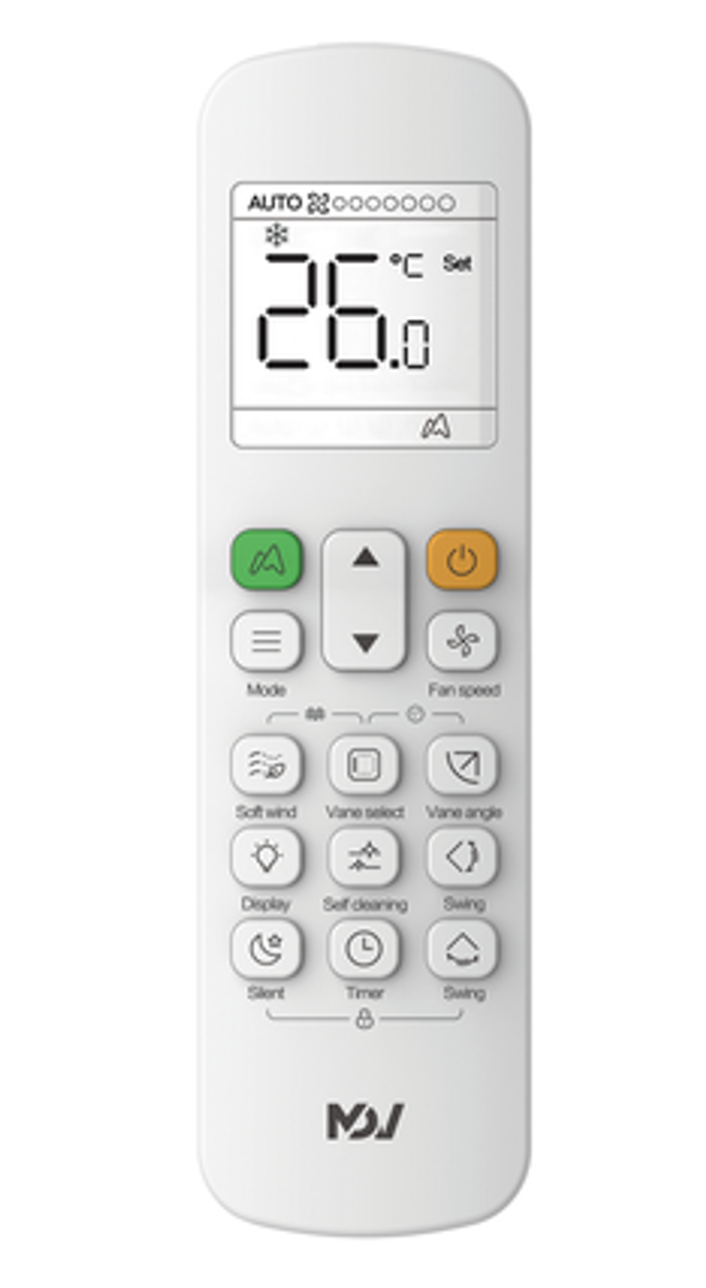 Настенный внутренний блок Mini VRF-системы MDV серии Atom MDVI3-At15WMVR12D