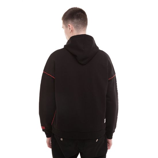 Худи ЮНОСТЬ Запрещено Черный