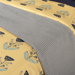 Комплект постельного белья из сатина с принтом "Летний цветок" из коллекции russian north, 200х220 см