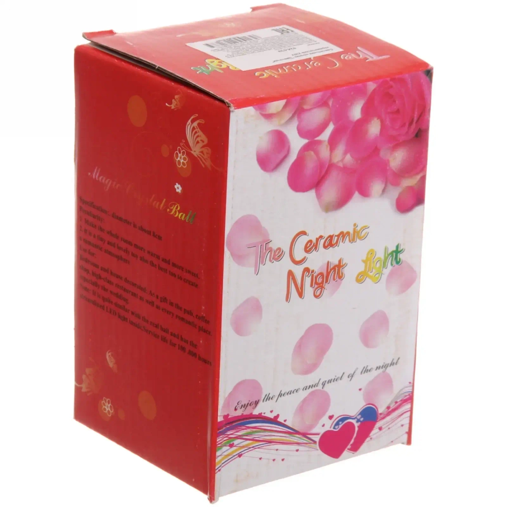 Ночник-светильник «Лиса» 11*6,5см керамический 5W 220V