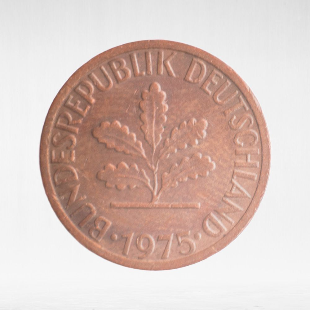 Germany, 1 Pfennig, 1975, (Munich Mint - "D"), VF