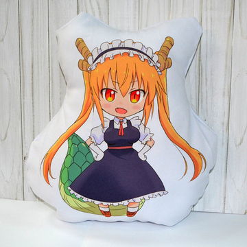 Подушка "Дракон горничная госпожи Кобаяси / Кобаяши"