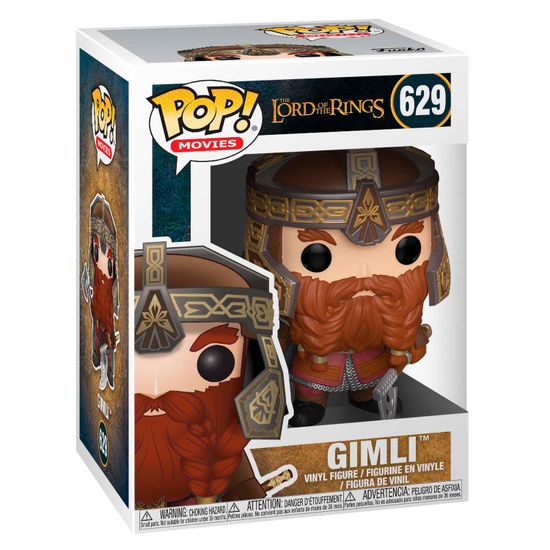 Фигурка Funko POP! Movies LOTR/Hobbit S4 Gimli (629) 33248 / Фигурка Фанко ПОП! по мотивам франшизы "Властелин колец", Гимли