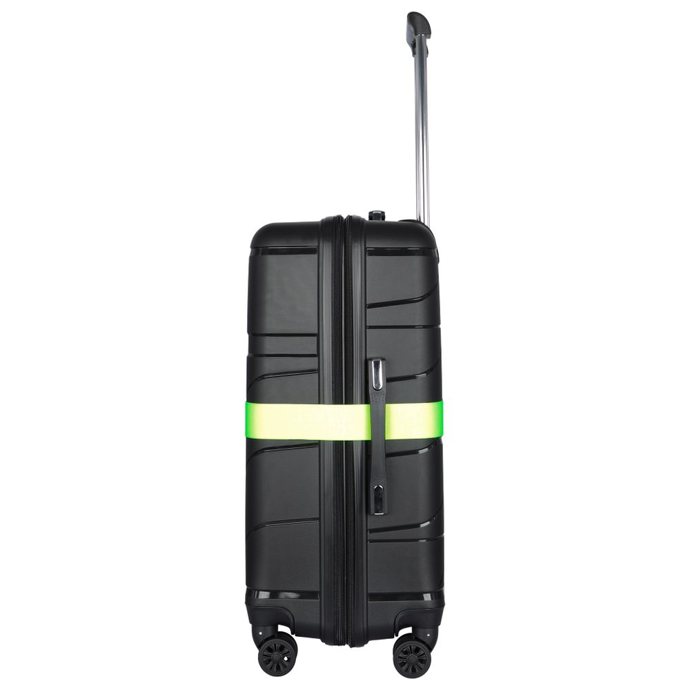 Чемодан 464 / Полипропилен / С Ремнем