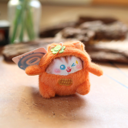 Мягкая игрушка "Котик в пушистом костюме"