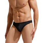 Мужские трусы тонги черные GAUVINE 1000
