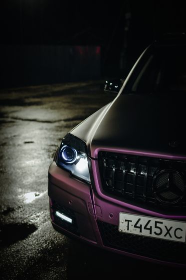 Carbins Color PPF Pinot Noir MF 008 фиолетовая матовая цветная полиуретановая защитная антигравийная пленка