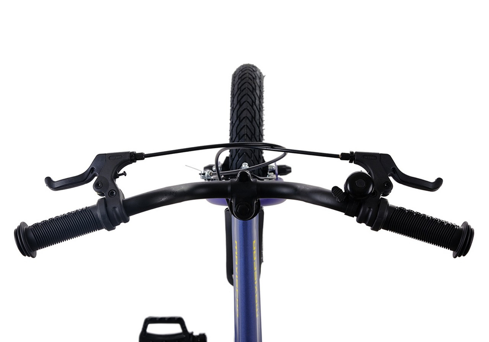 Велосипед 14'' Maxiscoo JAZZ Стандарт Плюс Синий карбон (2024)