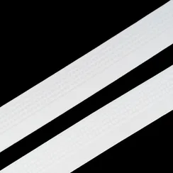 Резинка широкая, белая с узором 35 мм, Германия