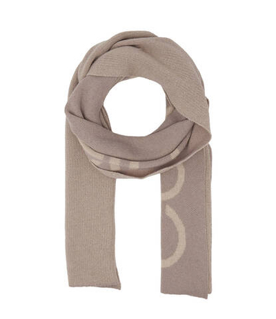 Двухсторонний шаль Calvin Klein - бежевый(K60K611117)