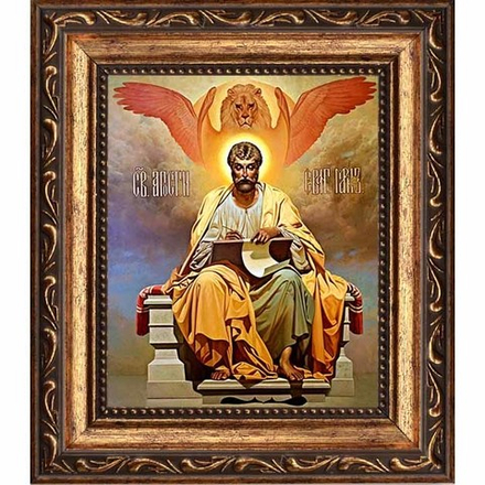 Марк Святой апостол и евангелист. Икона на холсте.