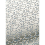 Банкетка "Римская" 350х490 дуб белый/серая патина/жаккард бирюзовый РМ49/РБС49БИР