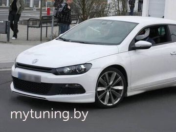 Накладка на передний бампер для VW Scirocco III