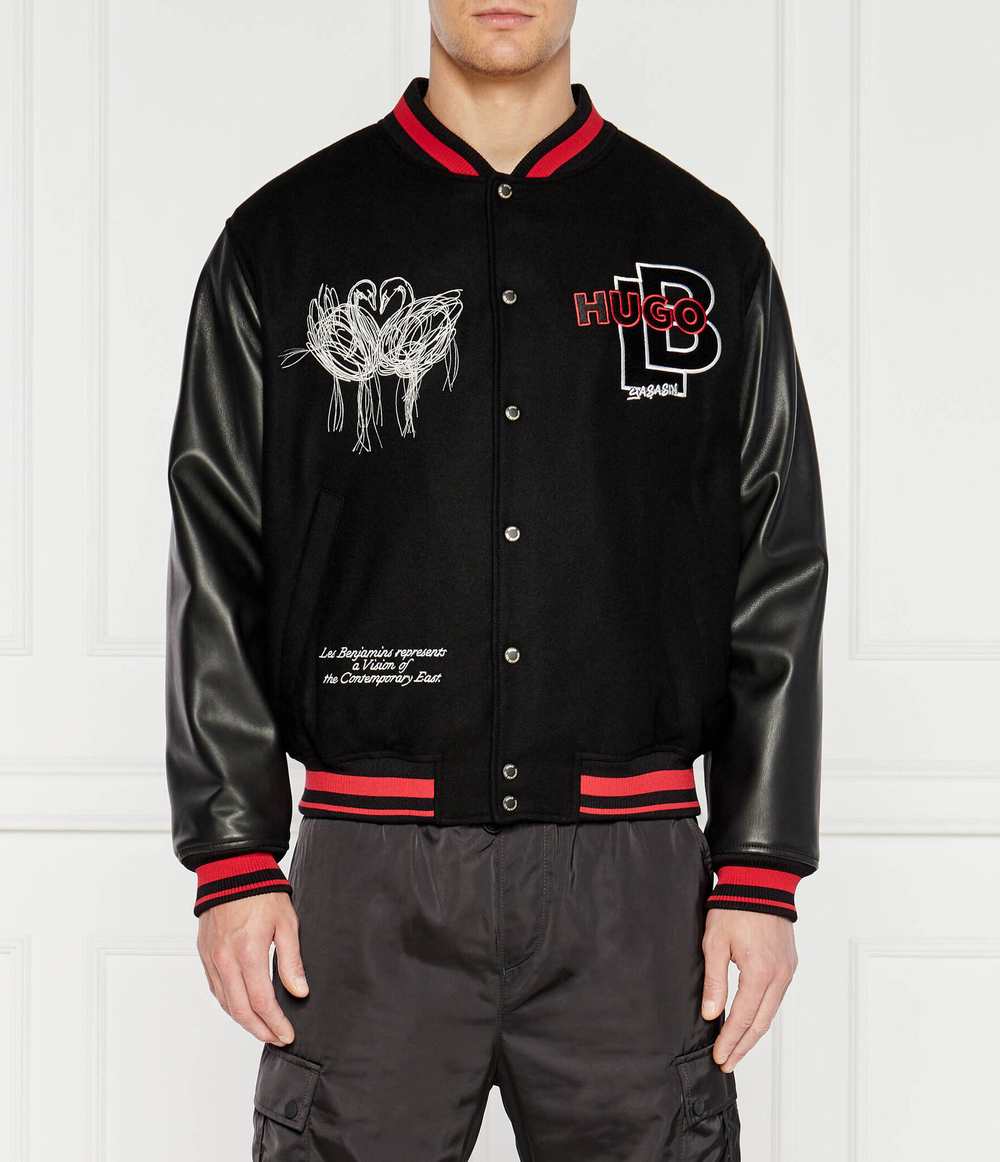Куртка бомбер Oguz HUGO X LES BENJAMINS HUGO - черный(50525239)