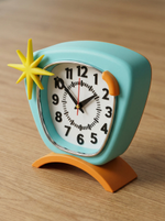 Настольные часы SUNNY POP 25 × 27 см в стиле mid-century modern