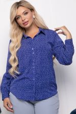 Блуза "Алтея" (блю) Б7356 LT Collection (Акция)