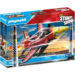 Игровой набор Playmobil 70832 Воздушное каскадёрское шоу Реактивный самолёт Орёл 70832 45 деталей — фото 1