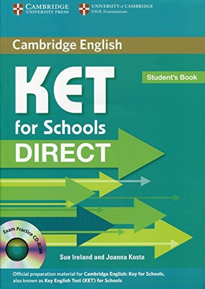 KET for Schools Direct Student&#39;s Book with CD-ROM