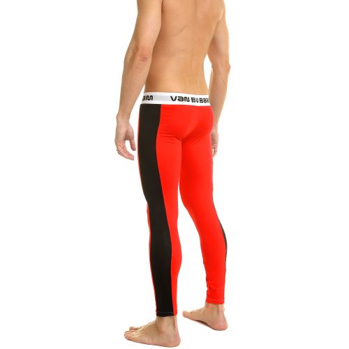 Мужские кальсоны красные Van Baam VB-39283
