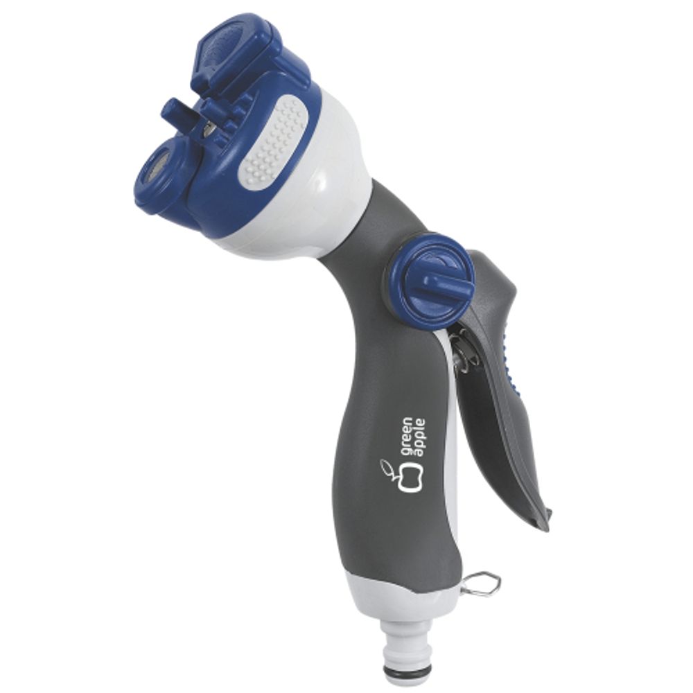 GWHM12-039 GREEN APPLE Пистолет-распылитель, пластик, 4 улучшенных режима | Аксессуары для полива Green Apple