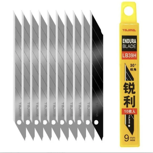 TAJIMA Лезвия LB-39H Endura Blade 30 градусов. 9мм. 10 шт.