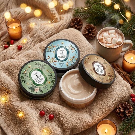 Парфюмированный крем для тела Vetiver & Musk (Ветивер и Мускус)