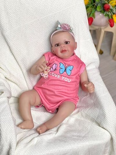 Кукла Реборн мягконабивная 60см (FA-944)