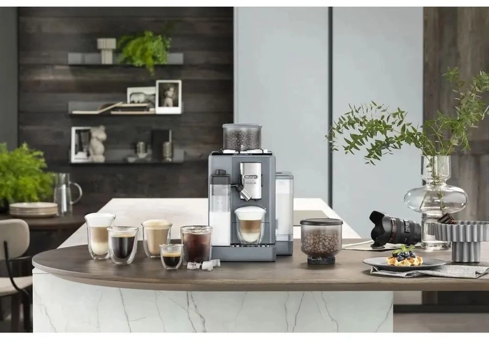Кофемашина Delonghi EXAM440.55.G 1450Вт серый