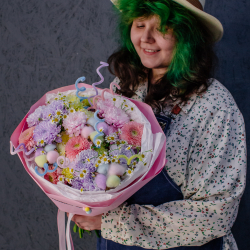 105. Нежный дофаминовый букет