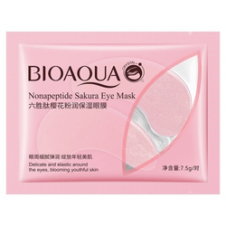 BIOAQUA Патчи под глаза с пептидами и лепестками сакуры