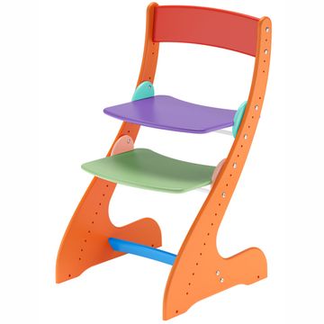 Растущий стул "ПАВЛИН", разноцветный