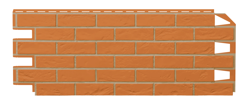Панель отделочная Vilo Brick MARRON с фугой