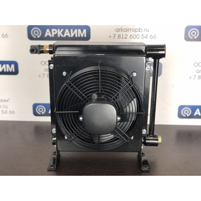 Маслоохладитель МО2К 200 л/мин 220/380 В с предохранительным клапаном на сброс давления свыше 6 бар