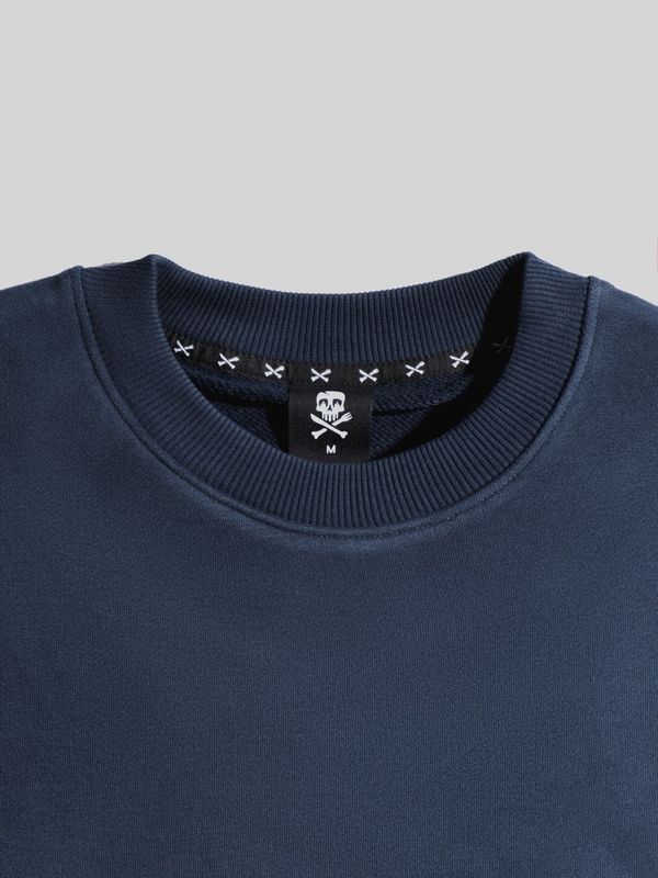 Толстовка x Ostem темно-синяя - фото 7