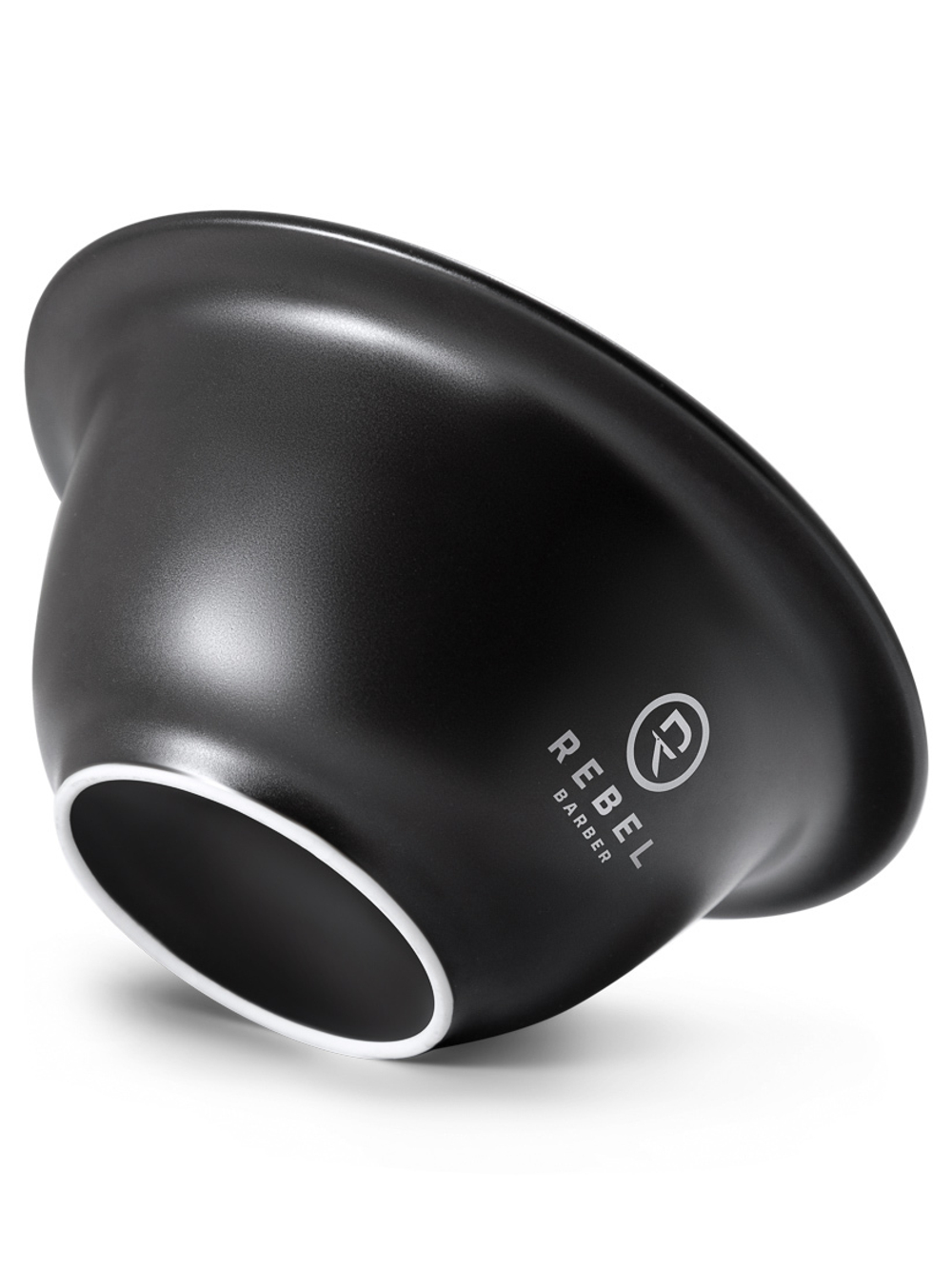 REBEL BARBER Black Matt Shaving Bowl - Фарфоровая чаша для бритья