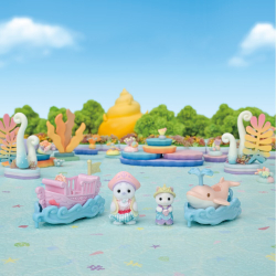 Sylvanian Families - MARINE VEHICLES в парке развлечений Набор с фигурками 5820
