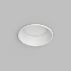 DK2450-WH Встраиваемый влагозащищенный светильник TRIM, 12 Вт LED 3000-4000-6500K, IP44, белый, алюминий, акрил