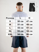 Шорты Reyvel Панкратион Взрослые (черные)