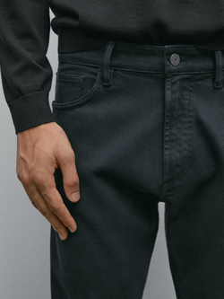 Massimo Dutti Джинсы Slim Fit, темно-синий