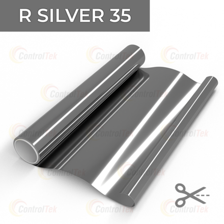 Пленка зеркальная R SILVER 35 ControlTek, на отрез (ширина рулона 1,524 м.)