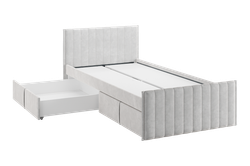 Кровать с ящиком Твикс 900*2000 (велюр) МФ Мебельсон, г. Ижевск