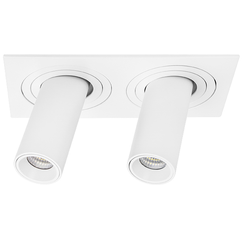 i526264 Светильник INTERO TUBO LED 10W*2 500LM*2 60G БЕЛЫЙ 4000K (217526+217264+217264)
