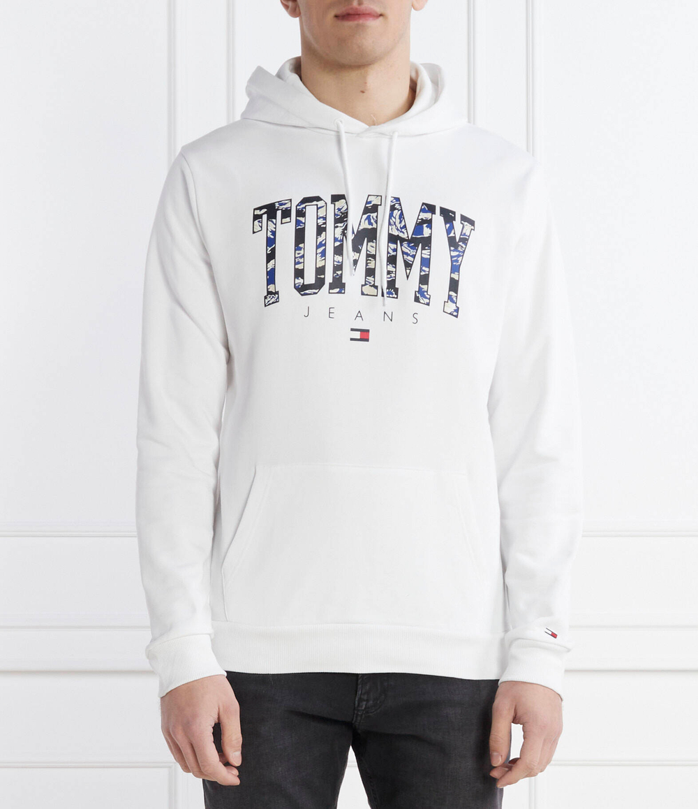 Худи CAMO NEW VRSTY Tommy Jeans - белый(DM0DM17810)