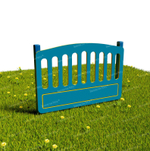 Забор уличный из экопластика Мостик, секция 1000х740 мм