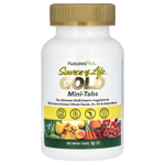 NaturesPlus, Source of Life®, Gold, лучшая мультивитаминная добавка, 180 мини-таблеток