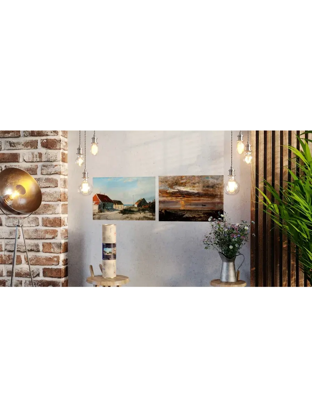 Картины-наклейки на стену для декора интерьерные №805