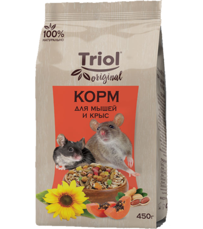 Триол Original для мышей и крыс, 450гр.