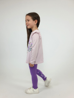 02-143-5 Комплект для девочки (джемпер+ лосины)