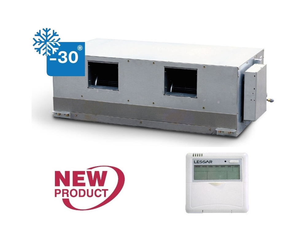 Канальная сплит-система Lessar LS-H96DIA4/LU-H96DIA4 (зимний комплект)